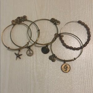 Alex&Ani Gold Bracelets (together or separate)